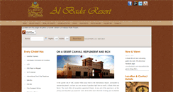 Desktop Screenshot of albadahotel.com