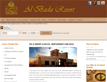 Tablet Screenshot of albadahotel.com